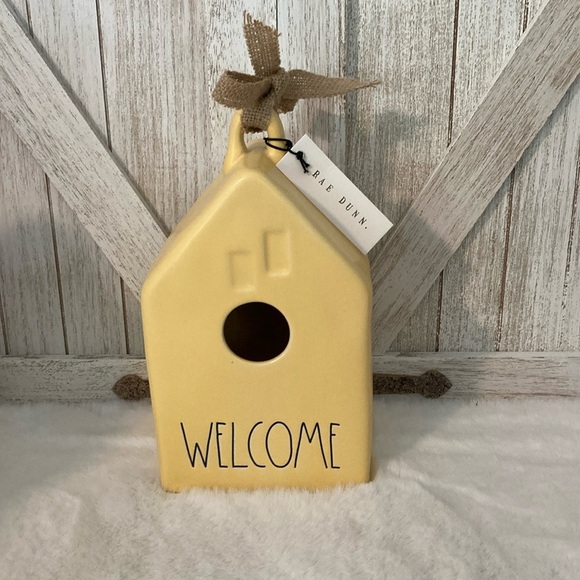 Rae Dunn Welcome Birdhouse - Picture 1 of 9